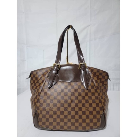 Authentic Louis Vuitton Damier Ebene Verona GM Bag Brown - Picture 1 of 15